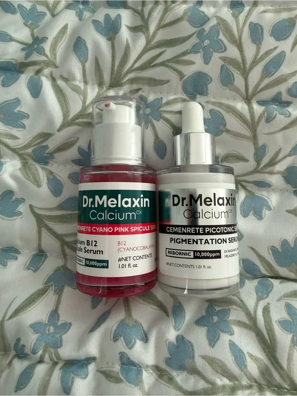 Dr.Melaxin Duo Pink Spicule Serum and Picotonic Shot